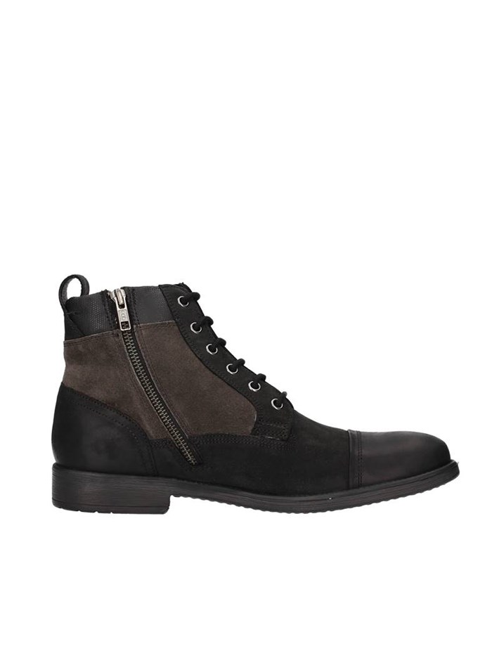 Geox Shoes Man boots BLACK U84Y7E04522