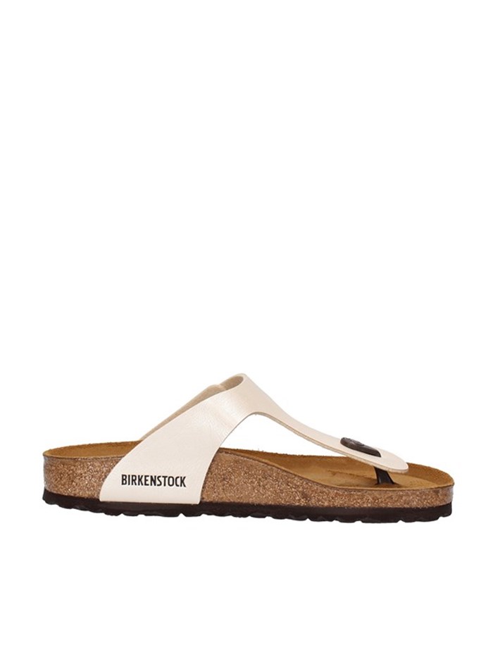 Birkenstock Shoes Woman Flops WHITE 943871