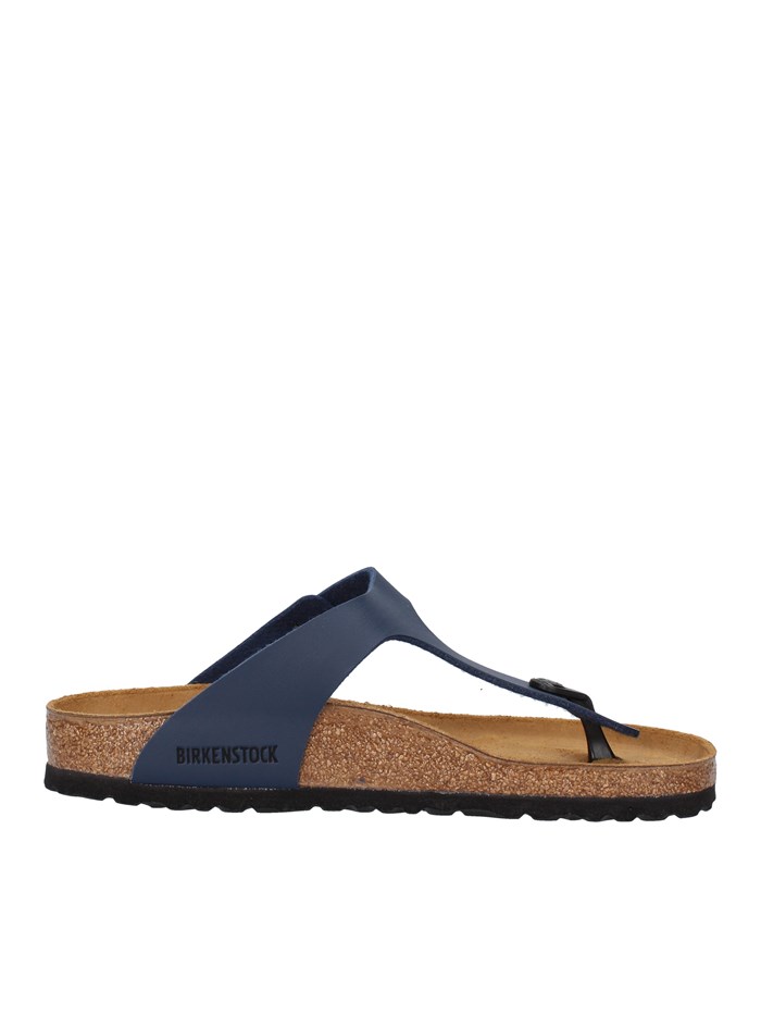 Birkenstock Shoes Unisex Flops BLUE 143621