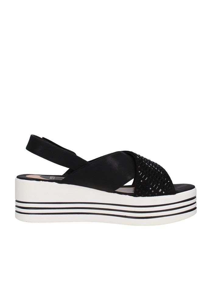 Energy Shoes Woman With wedge BLACK 625