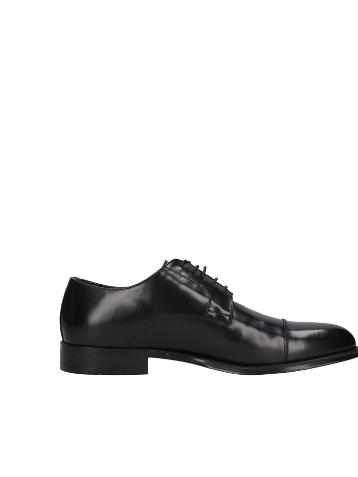 Franco Fedele Shoes Man Laced BLACK 6065