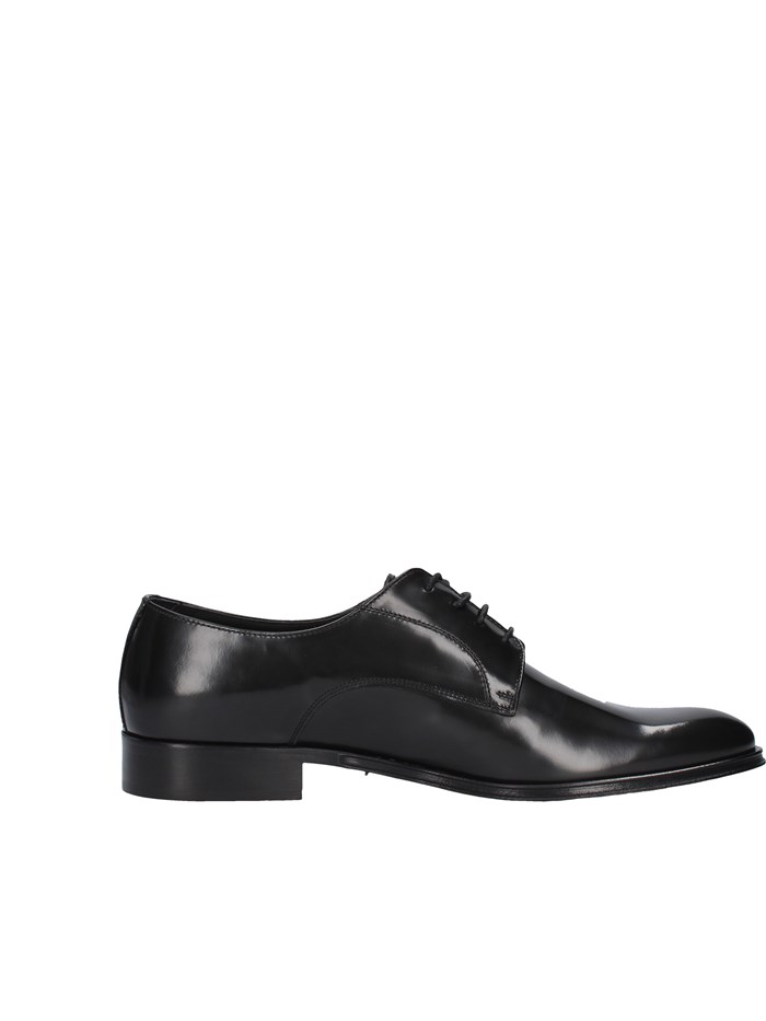Franco Fedele Shoes Man Laced BLACK 2984