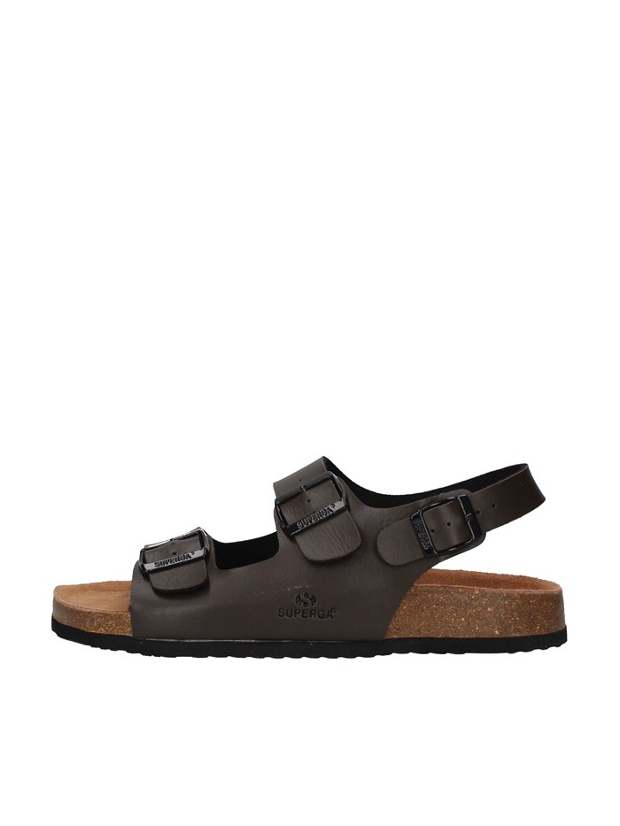Superga Shoes Man Sandals BROWN S11G046