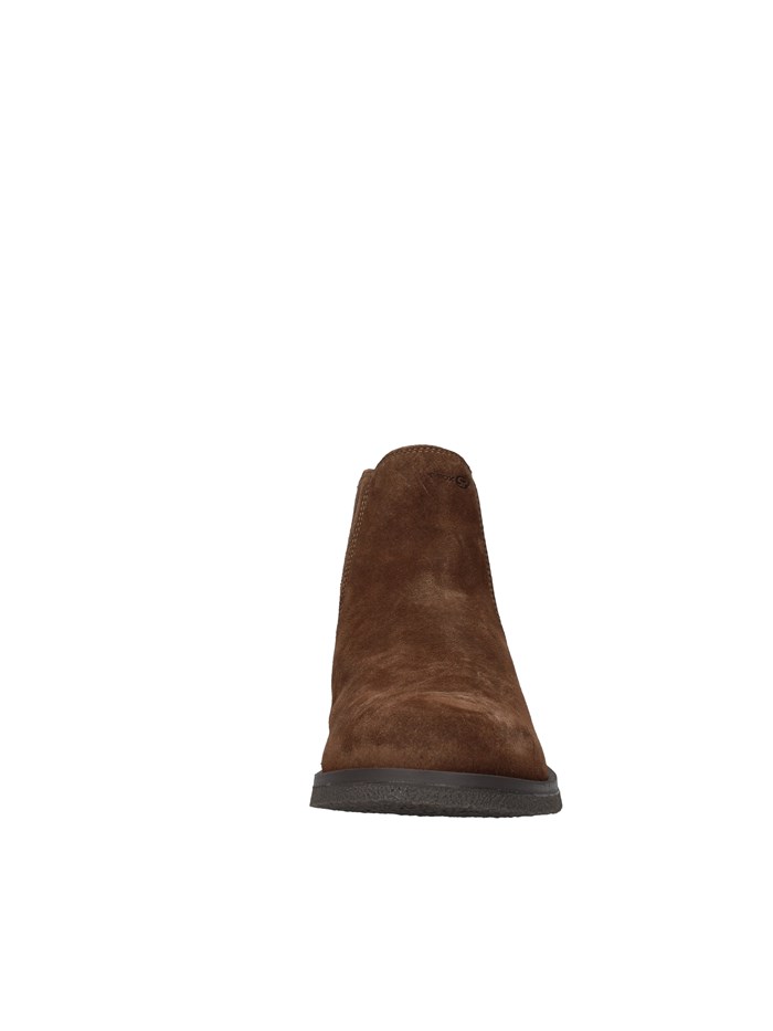 Geox Shoes Man boots BROWN U9458A00022