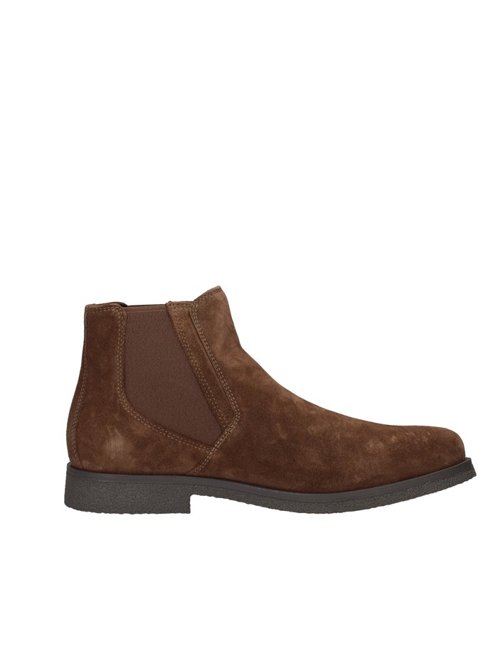 Geox Shoes Man boots BROWN U9458A00022