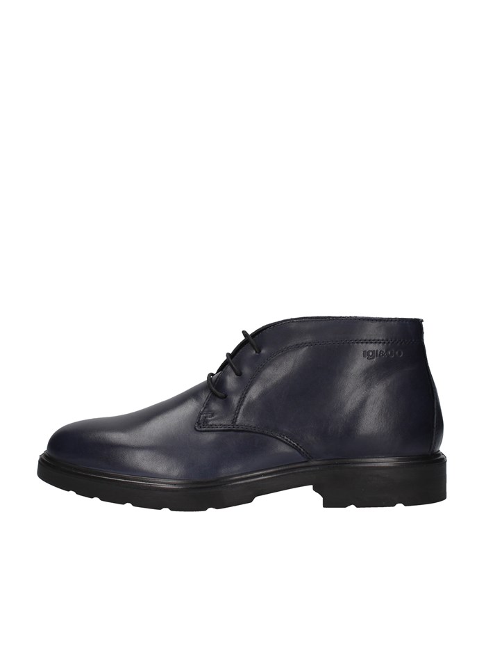 Igi&co Shoes Man Ankle BLUE 4100111