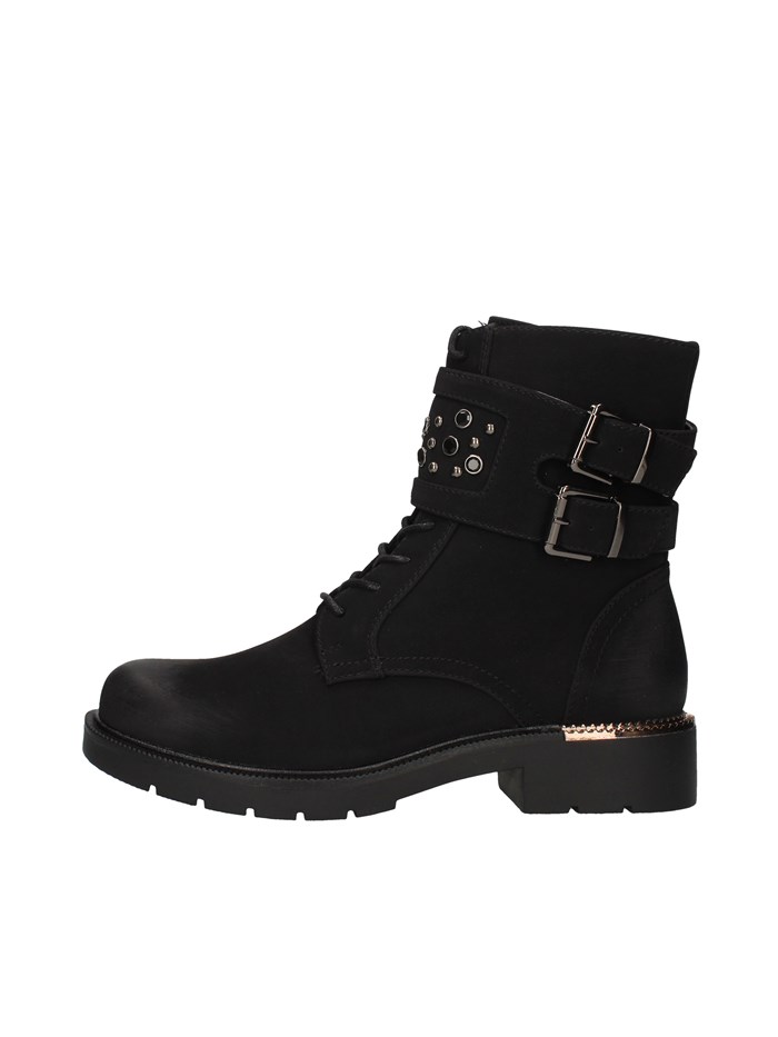 Gold&gold Shoes Woman Amphibians BLACK GR63
