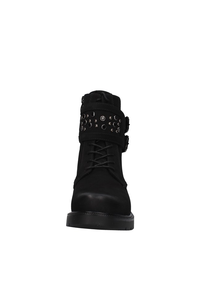 Gold&gold Shoes Woman Amphibians BLACK GR63