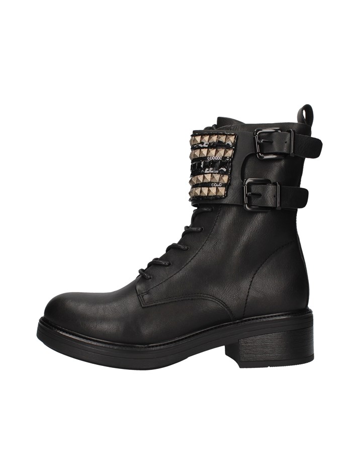 Gold&gold Shoes Woman Amphibians BLACK GA77