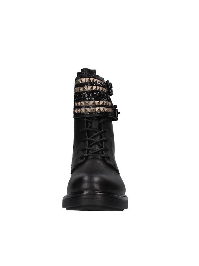 Gold&gold Shoes Woman Amphibians BLACK GA77