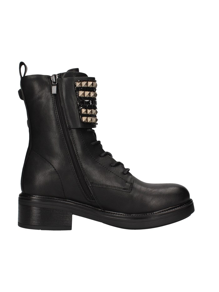 Gold&gold Shoes Woman Amphibians BLACK GA77