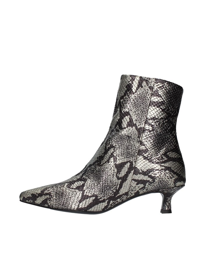 Paola Ferri Shoes Woman boots SILVER D7091