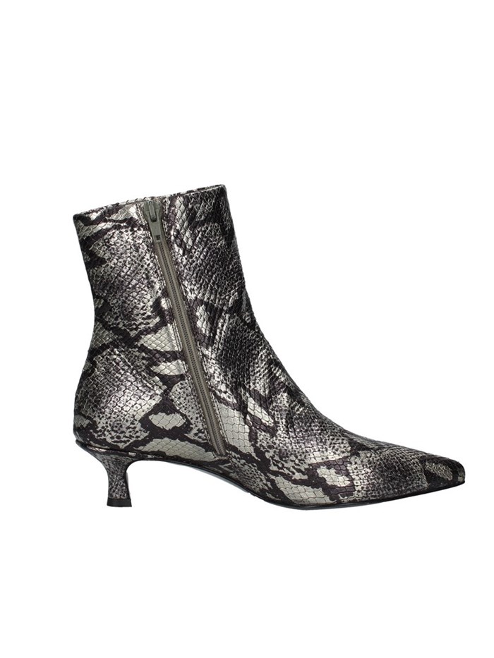 Paola Ferri Shoes Woman boots SILVER D7091