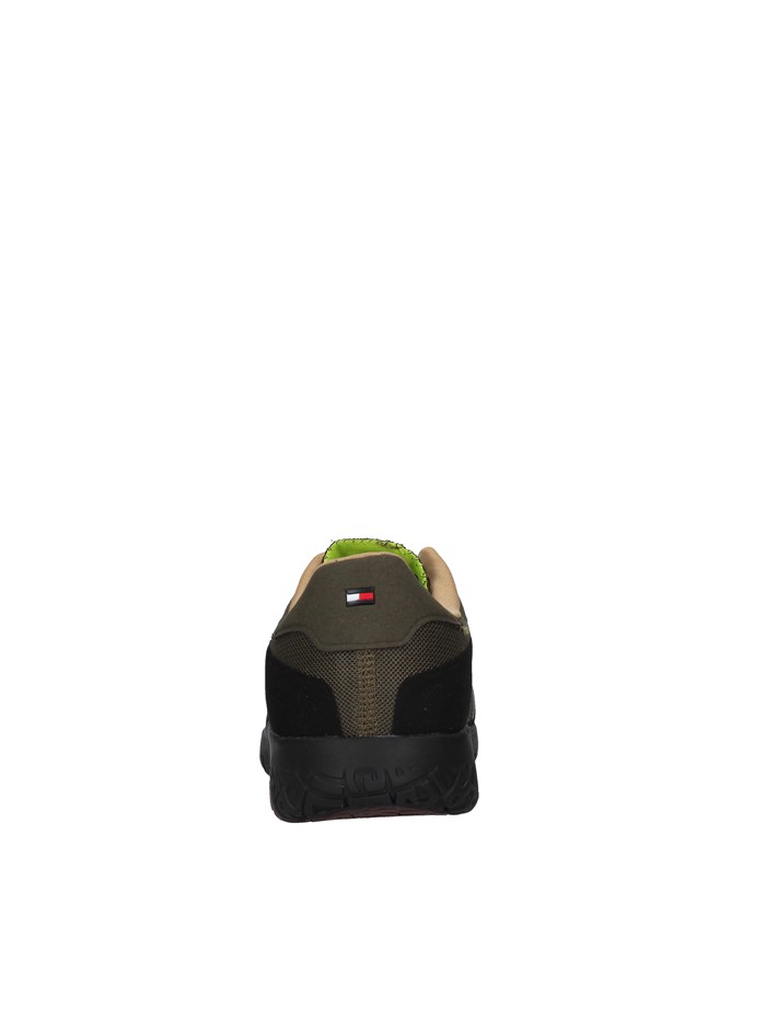 Tommy Hilfiger Shoes Man Sneakers GREEN FM0FM02599