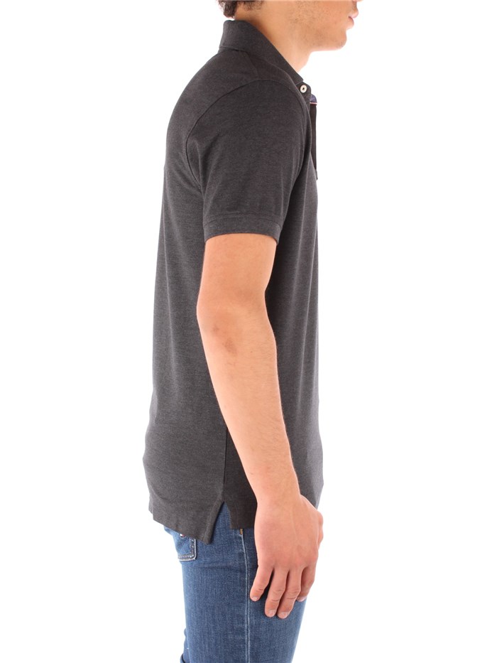 Tommy Hilfiger Clothing Man Short sleeves BLACK MW0MW12569