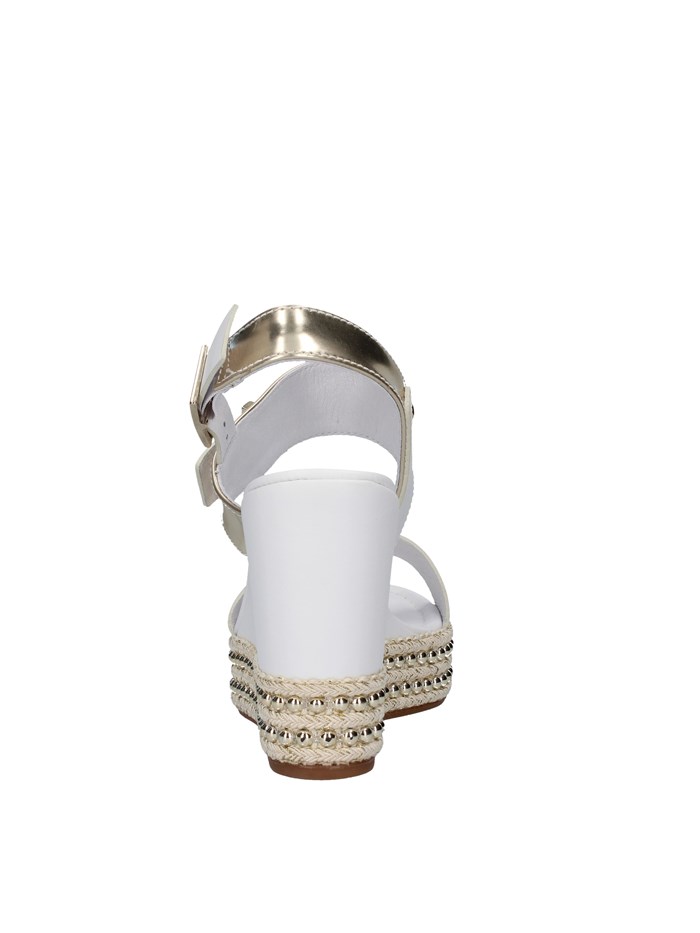Nero Giardini Shoes Woman With wedge WHITE E012450D