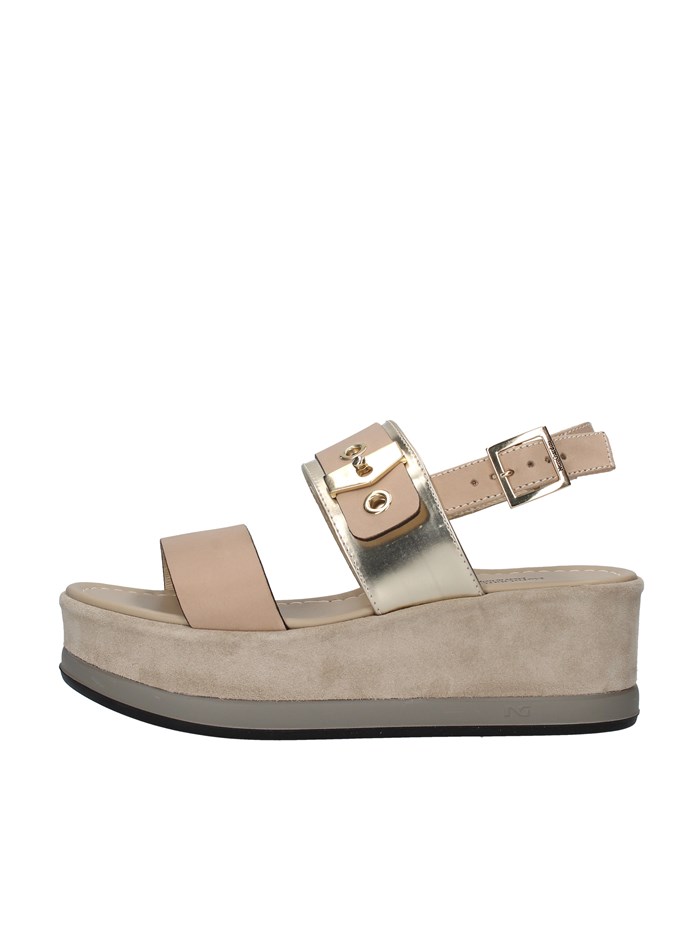 Nero Giardini Shoes Woman With wedge BEIGE E012470D