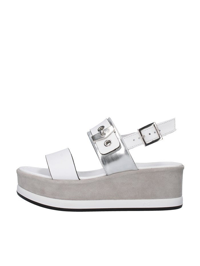 Nero Giardini Shoes Woman With wedge WHITE E012470D