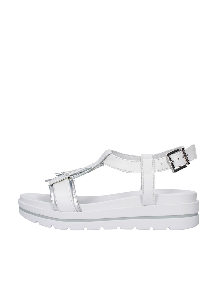 Nero Giardini Shoes Woman With wedge WHITE E012610D