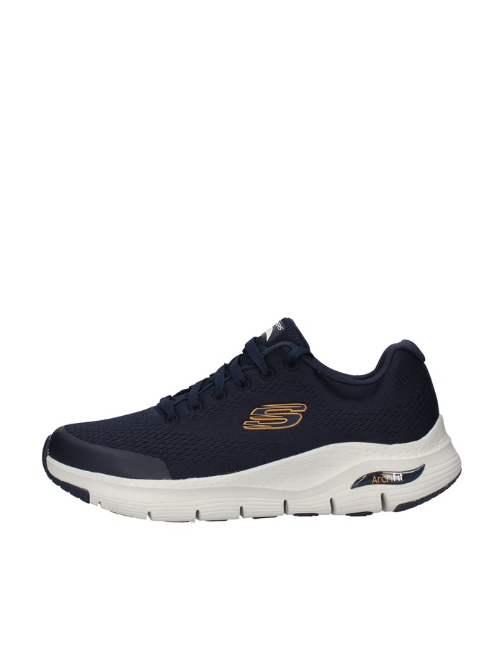 Skechers Shoes Man low NAVY BLUE 232040