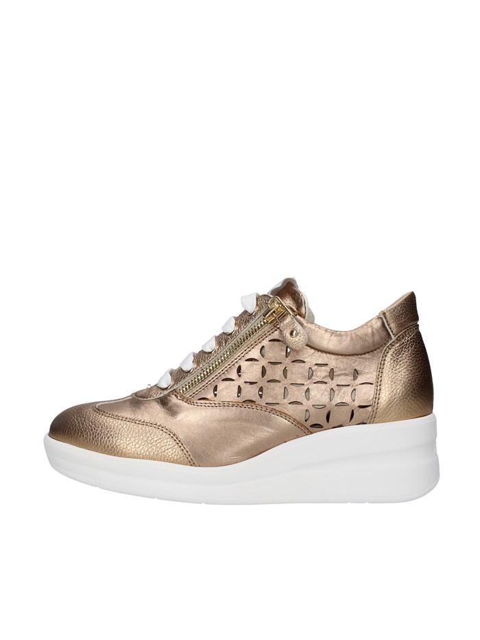 Melluso Shoes Woman With wedge GOLD R20228