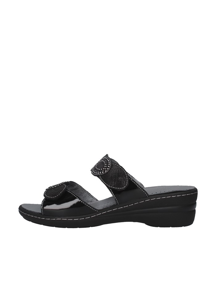 Melluso Shoes Woman With wedge BLACK K95720