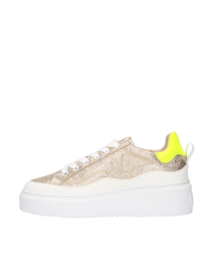 Janet Sport Shoes Woman With wedge GOLD 45828