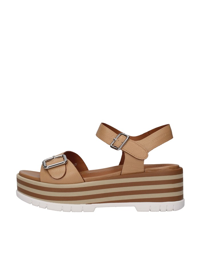 Stonefly Shoes Woman With wedge BEIGE 213920