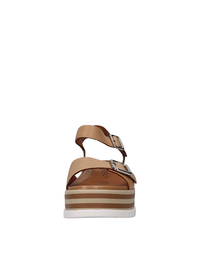 Stonefly Shoes Woman With wedge BEIGE 213920