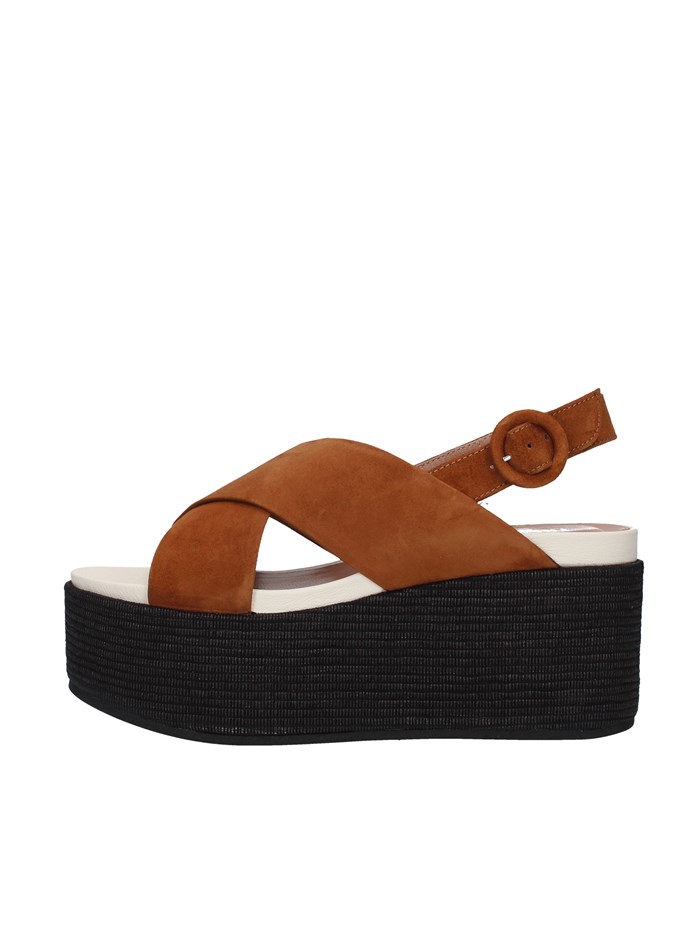 Tres Jolie Shoes Woman With wedge BROWN 2801/MONY