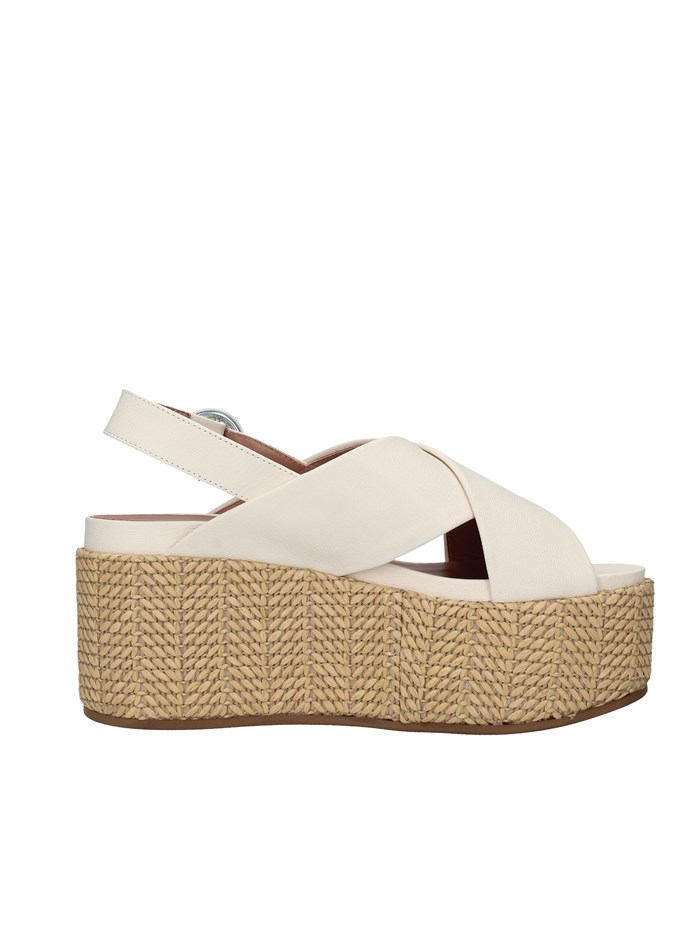 Tres Jolie Shoes Woman With wedge WHITE 2801/MONY