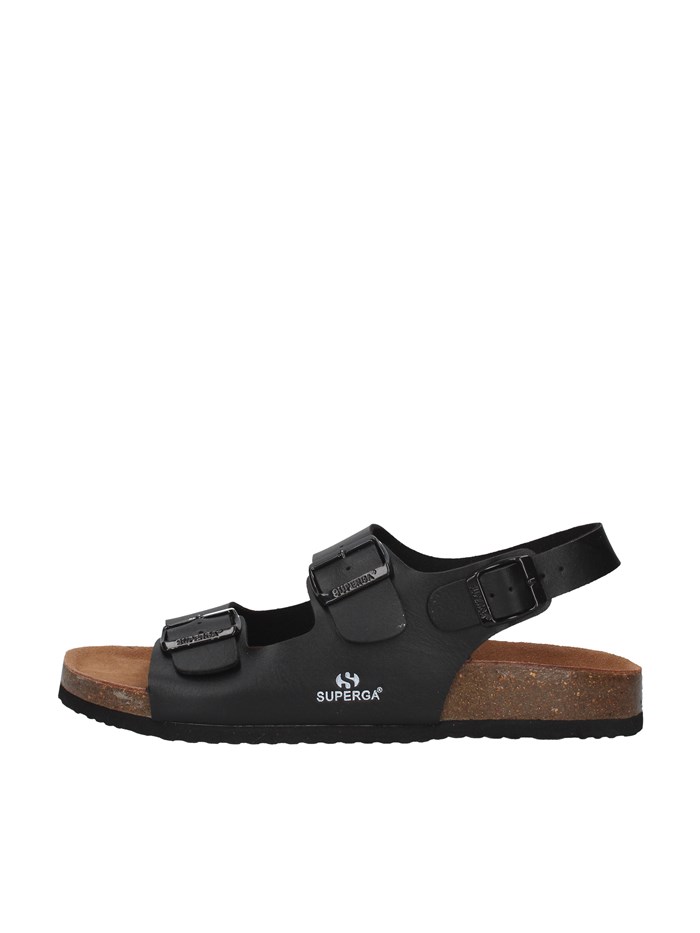 Superga Shoes Man Sandals BLACK S11G046
