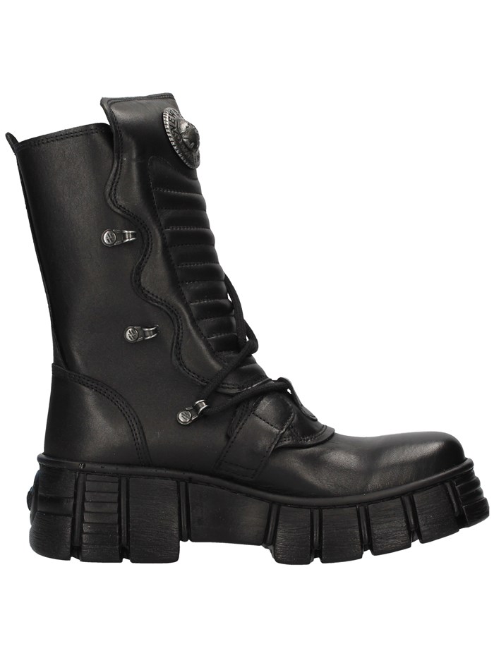 New Rock Shoes Unisex Amphibians BLACK WALL028N