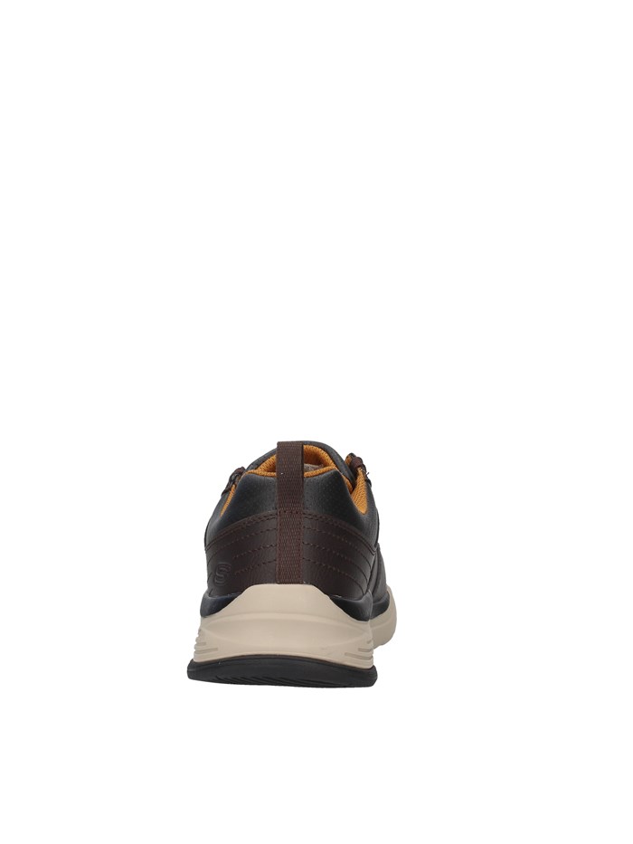 Skechers Shoes Man low BROWN 66204