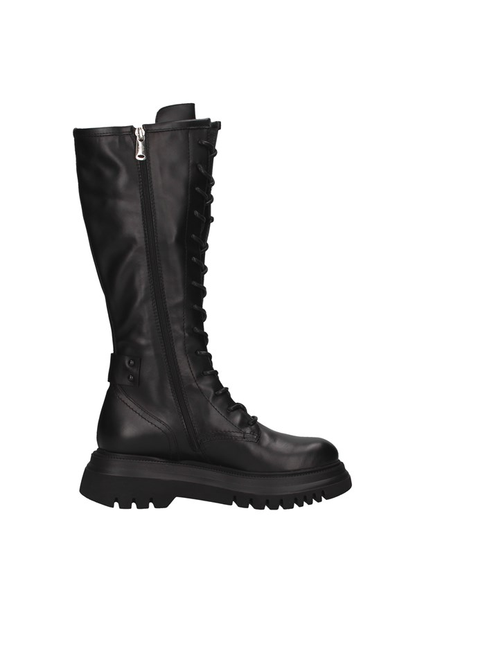 Janet Sport Shoes Woman Under the knee BLACK 46702