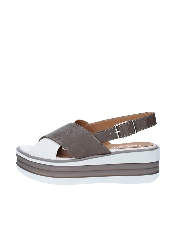Tres Jolie Shoes Woman With wedge WHITE 1908/FOX