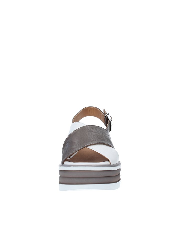 Tres Jolie Shoes Woman With wedge WHITE 1908/FOX