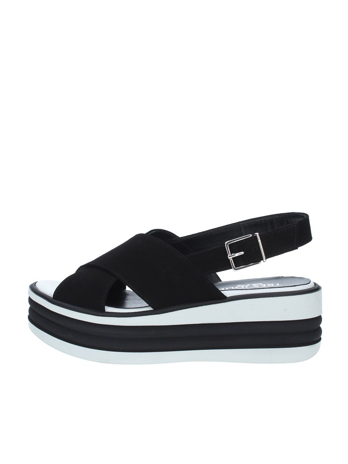 Tres Jolie Shoes Woman With wedge BLACK 1908/FOX