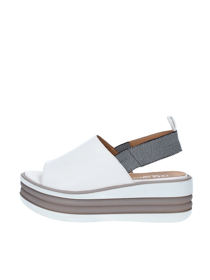 Tres Jolie Shoes Woman With wedge WHITE 1901/FOX