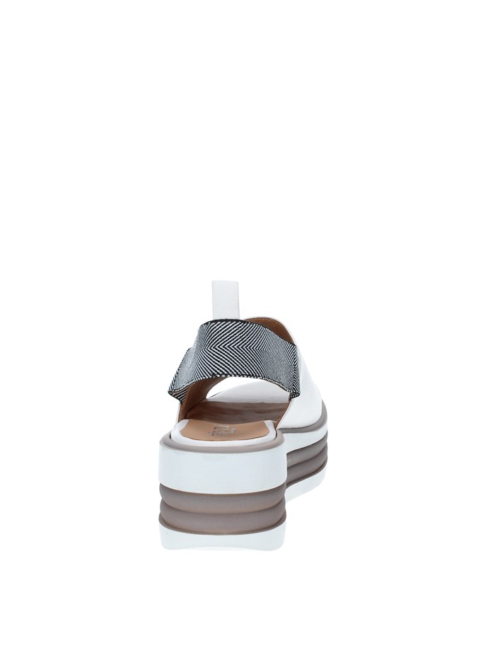 Tres Jolie Shoes Woman With wedge WHITE 1901/FOX