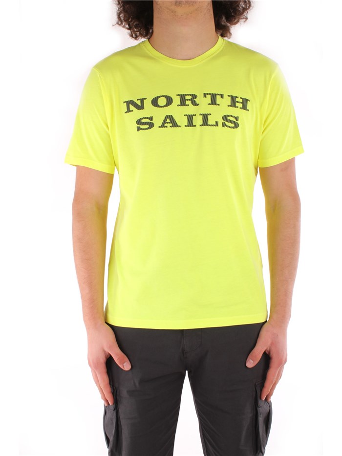 North Sails Clothing Man Short sleeve YELLOW 692695