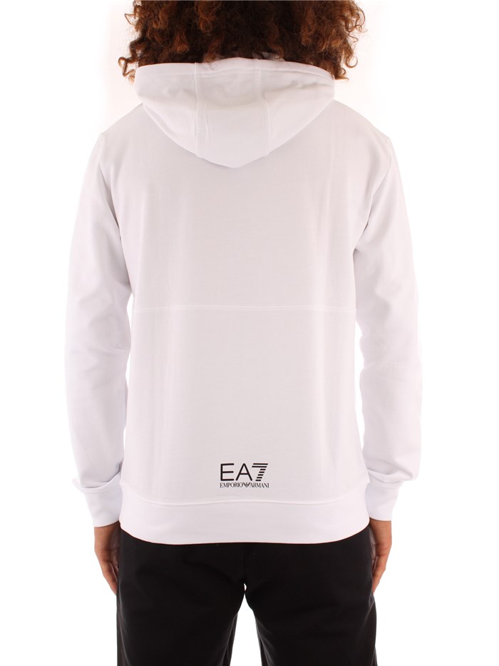 Ea7 Clothing Man Hooded WHITE 6KPM69