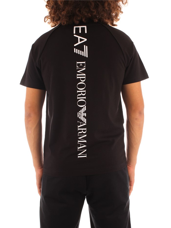 Ea7 Clothing Man Short sleeve BLACK 6KPT25