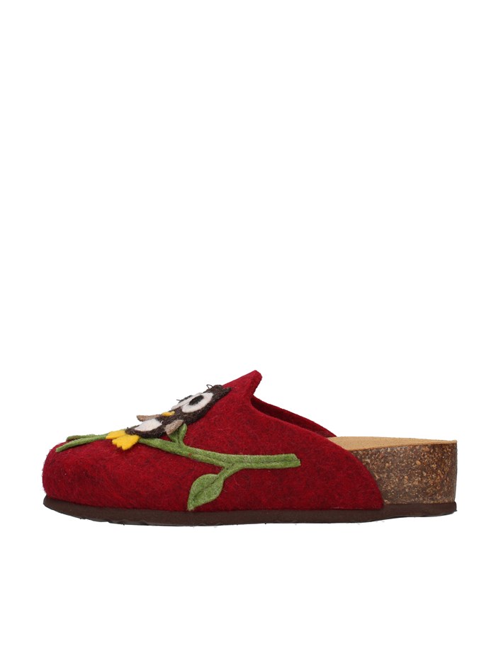 Bionatura Shoes Woman Slippers BORDEAUX 12GUFO-I-FELB503