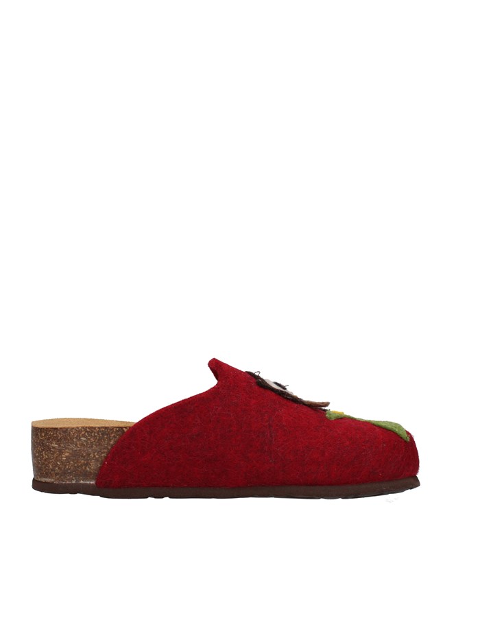 Bionatura Shoes Woman Slippers BORDEAUX 12GUFO-I-FELB503