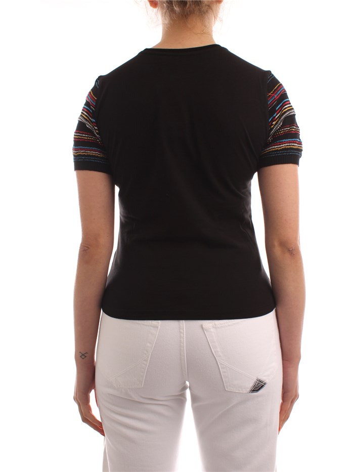 Desigual Clothing Woman Short sleeve BLACK 22SWTK49