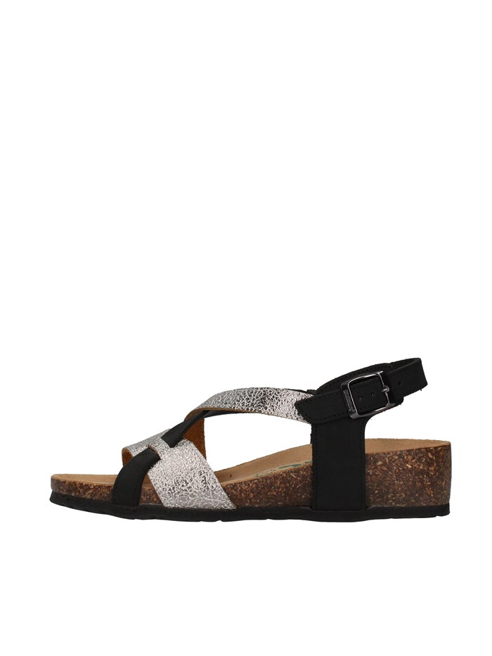 Bionatura Shoes Woman With wedge SILVER 12A826