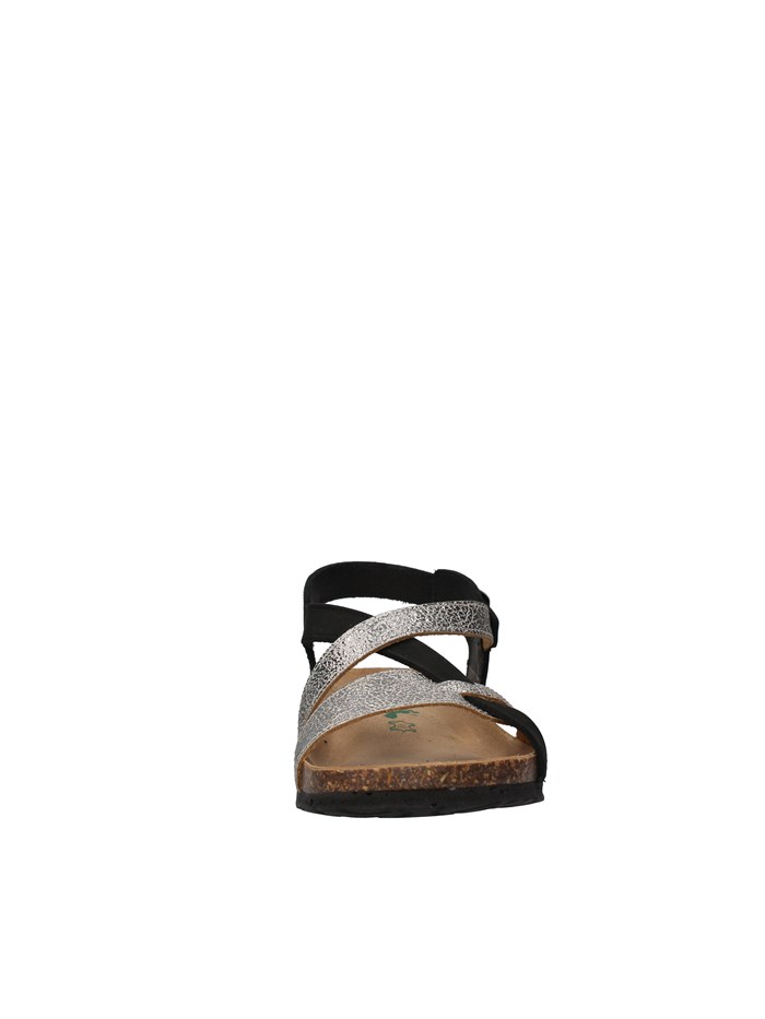 Bionatura Shoes Woman With wedge SILVER 12A826