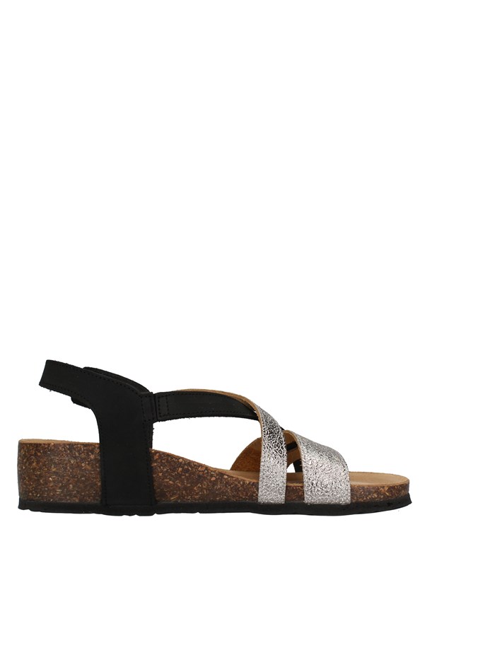Bionatura Shoes Woman With wedge SILVER 12A826