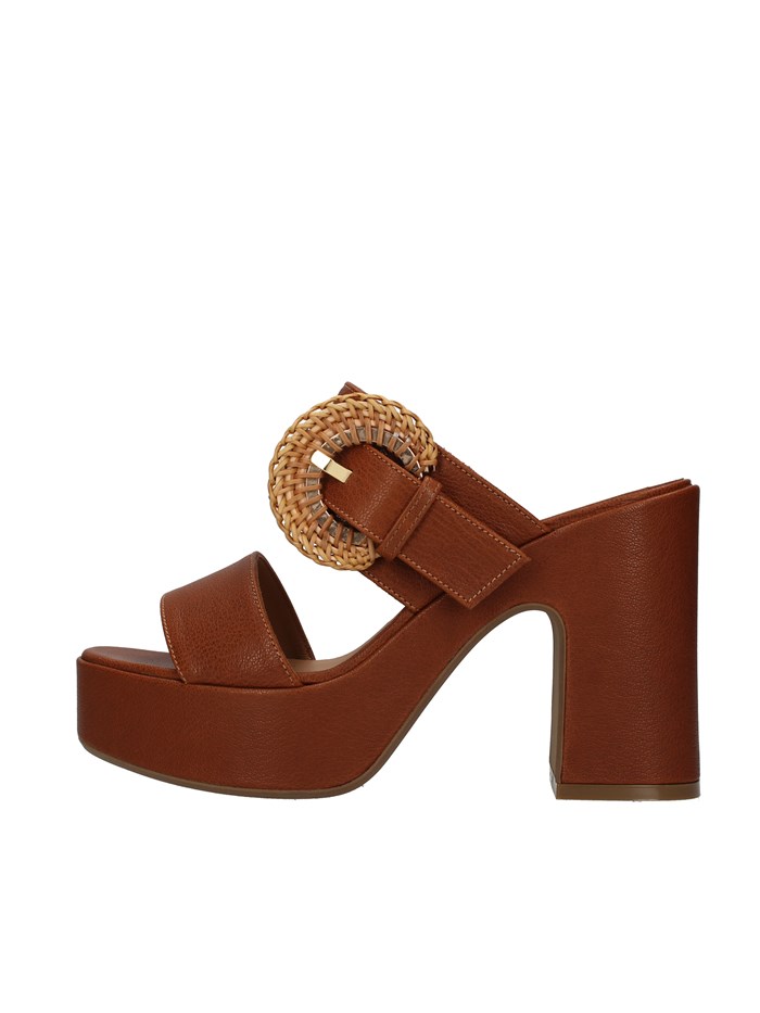 Tres Jolie Shoes Woman With heel BROWN 2151/GIOIA